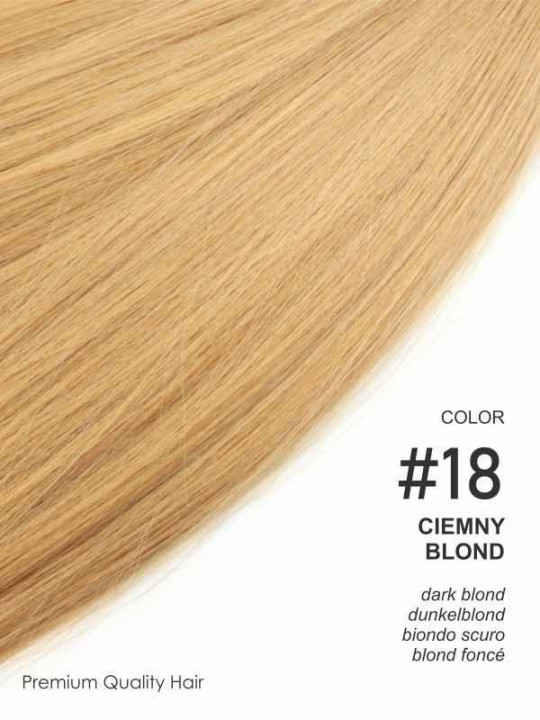 Włosy słowiańskie na taśmie standard 45cm 20szt. 36 g | Beauty For You