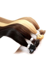 Slavic hair, 40 cm, strands, straight, easy to style, flat tip keratin bonds
