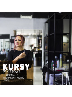 Hair extension TRAINING - PACKAGE (8 SELECTED METHODS) - 2days