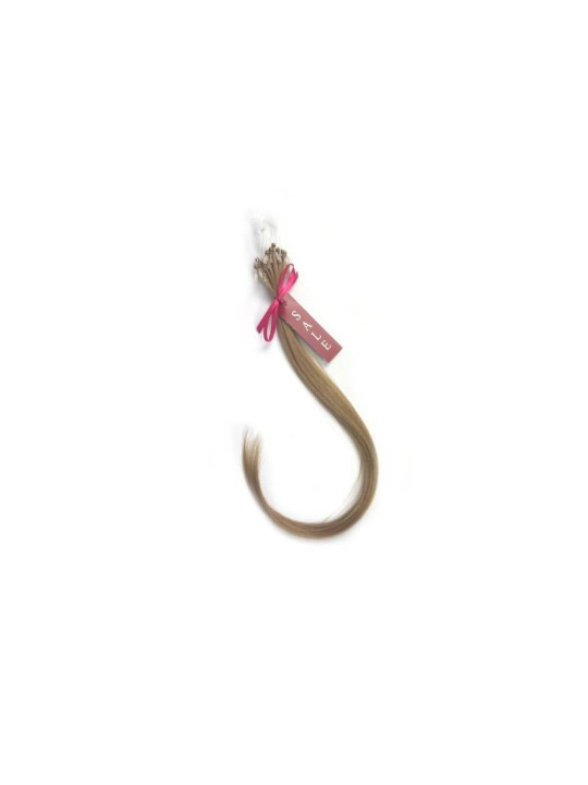European, strands, straight / easy to style, 51 cm, for easy loop method
