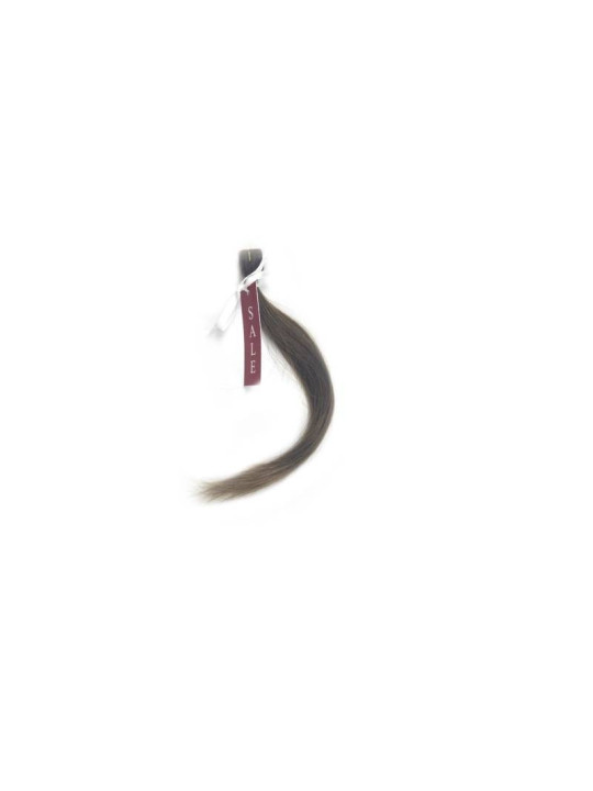 Virgin hair - micro tapes - light brown, 27 cm, 8 g