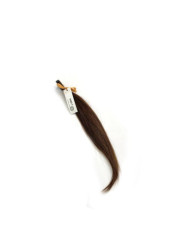 Włosy dziewicze na taśmach mikro - jasny brąz, 35 cm, 25g, 20 taśm