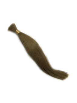 Europejskie, pukle, proste ,podatne jasny brąz 50 cm 165g