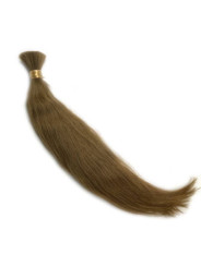Europejskie, pukle, proste ,podatne jasny brąz 55 cm 183g