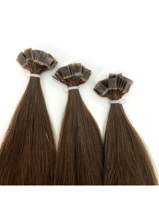Set for hair thickening - Slavic hair 61 cm with keratin tip - 75 strands - COLOR VARIANTS