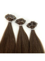 Set for hair thickening - Slavic hair 61 cm with keratin tip - 75 strands - COLOR VARIANTS