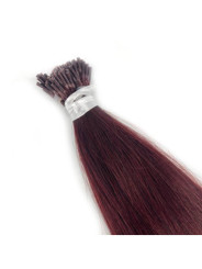 Bordowe Włosy Słowiańskie 51 cm - STICK