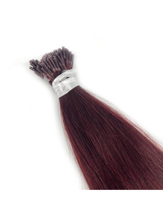 Bordowe Włosy Słowiańskie 51 cm - STICK