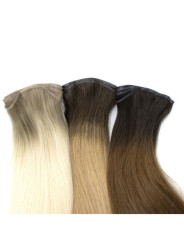 Włosy szyte na taśmach OMBRE 55 cm 100 g 4 odcienie | Beauty For You