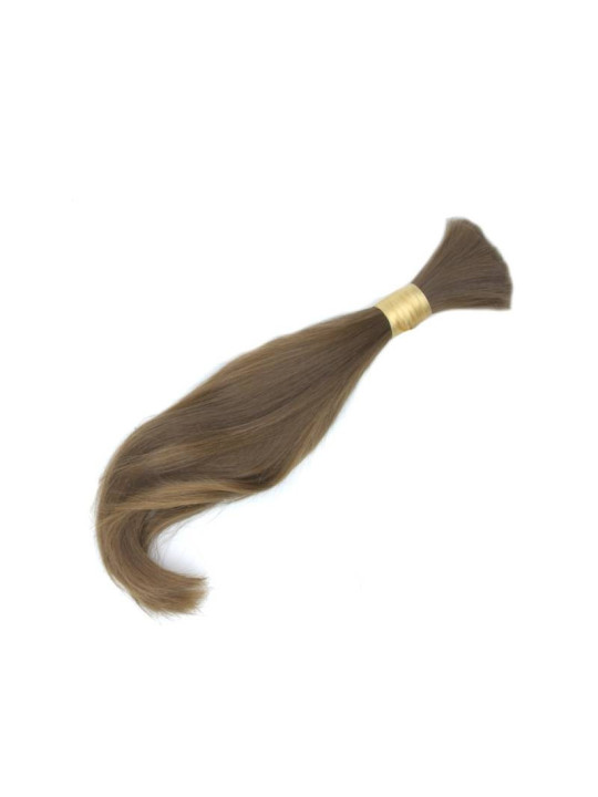 Włosy dziewicze średni brąz 35cm 90g