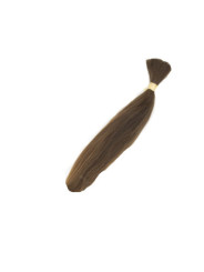 Włosy dziewicze średni - jasny brąz 35cm 53g