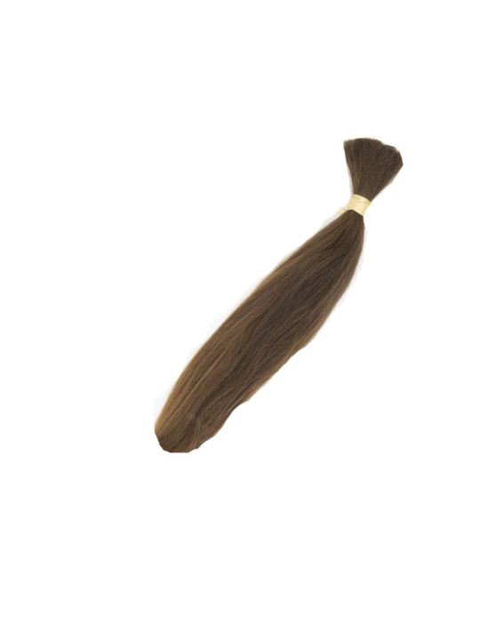 Włosy dziewicze średni - jasny brąz 35cm 53g