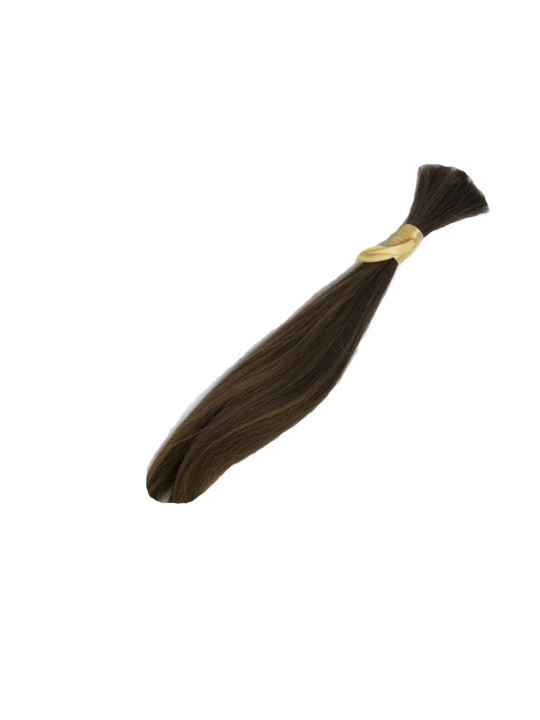 Włosy dziewicze średni brąz 35cm 58g