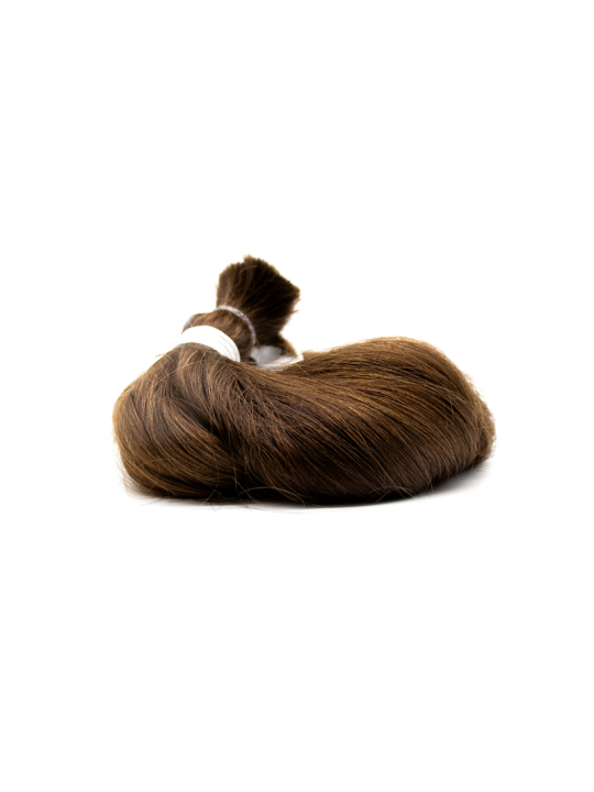 Włosy słowiańskie dziewicze jasny brąz 58 – 63 cm 246 g