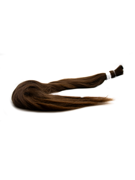 Włosy słowiańskie dziewicze jasny brąz 58 – 63 cm 246 g