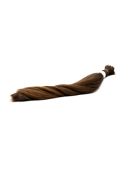Włosy słowiańskie dziewicze średni brąz 40 cm 108 g