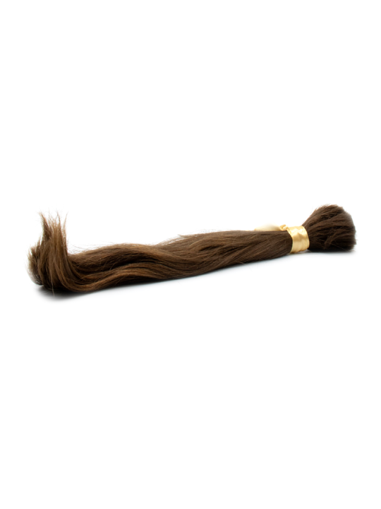 Włosy dziewicze średni brąz 30cm 51g | Hurtownia Włosów Beauty For You