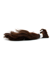 Włosy dziewicze farbowane ciemny kasztan 25 cm 46 g | Beauty For You