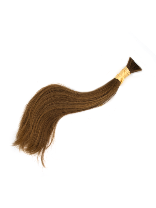 Włosy dziewicze  miedziane 33-41cm 86g