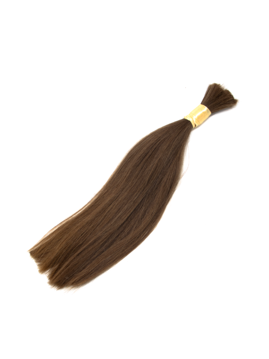 Włosy dziewicze jasny brąz 33cm 45g