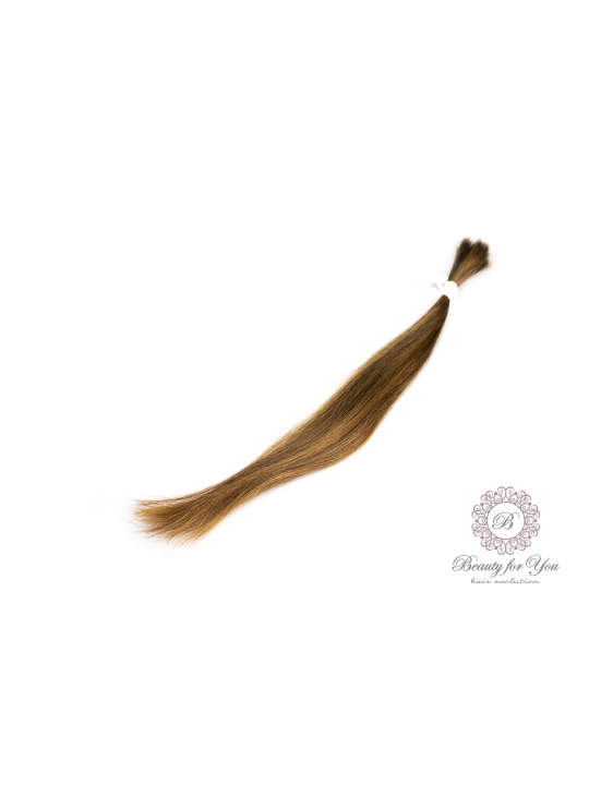 Włosy dziewicze ciemny blond 34cm 11g