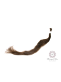 copy of Virgin hair straight dark brown/grey 69cm 31g