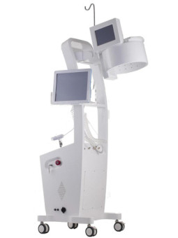 Kompleksowy system do analizy, laserowej terapii oraz oksydacji skóry głowy i włosów