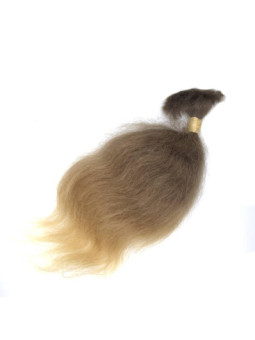 Włosy dziewicze jasny brąz 40cm 48g