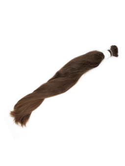 copy of copy of Włosy dziewicze w odcieniu brazu z refleksem 56cm 250g