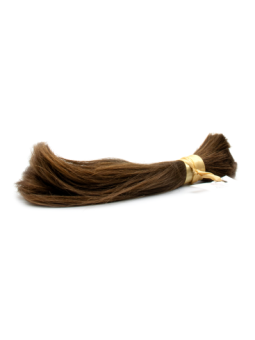 Włosy dziewicze średni brąz 29 cm 89 g | Hurtownia Beauty For You