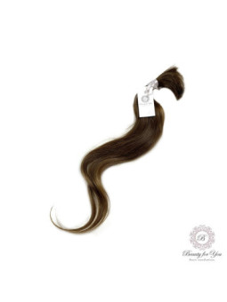 Włosy dziewicze jasny brąz 43cm 28g