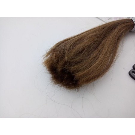 Włosy dziewicze jasny brąz dł. 21 cm, 47 gram