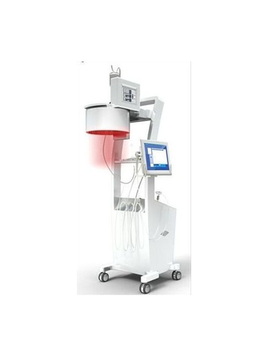 Kompleksowy system do analizy, laserowej terapii oraz oksydacji skóry głowy i włosów
