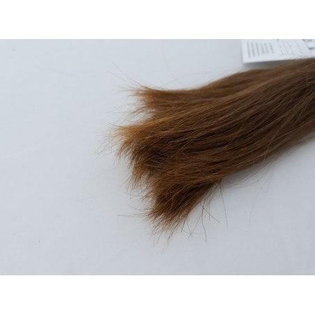 Włosy dziewicze jasny brąz dł. 23 cm, 36 gram