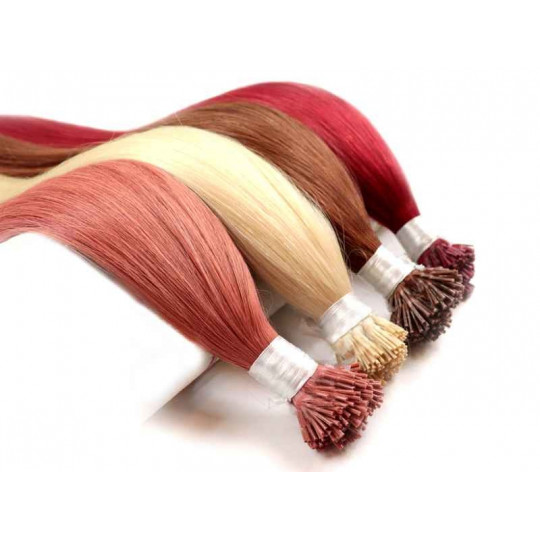 Włosy słowiańskie na mikroringi w czterech kolorach